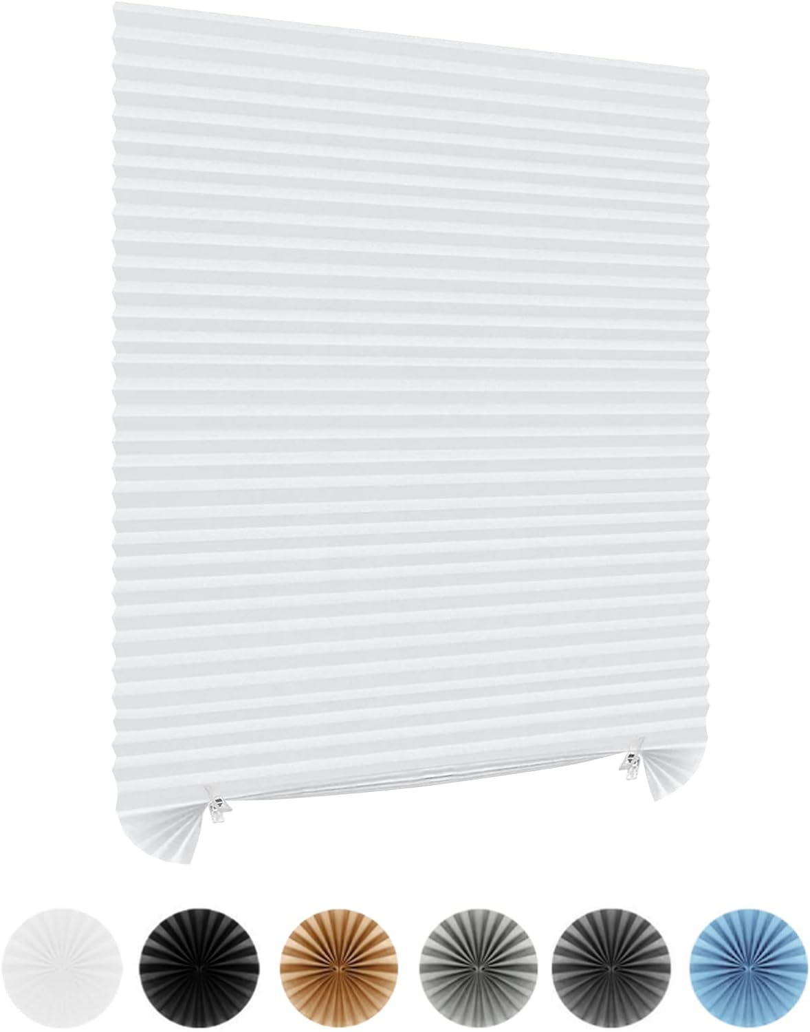 pleated shades