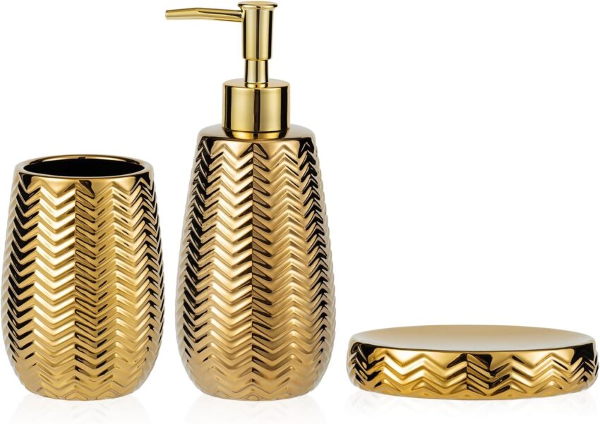 gold decor accessories