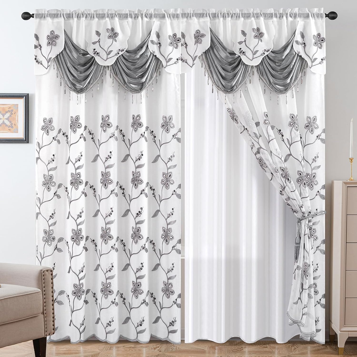 valances decor window treatments