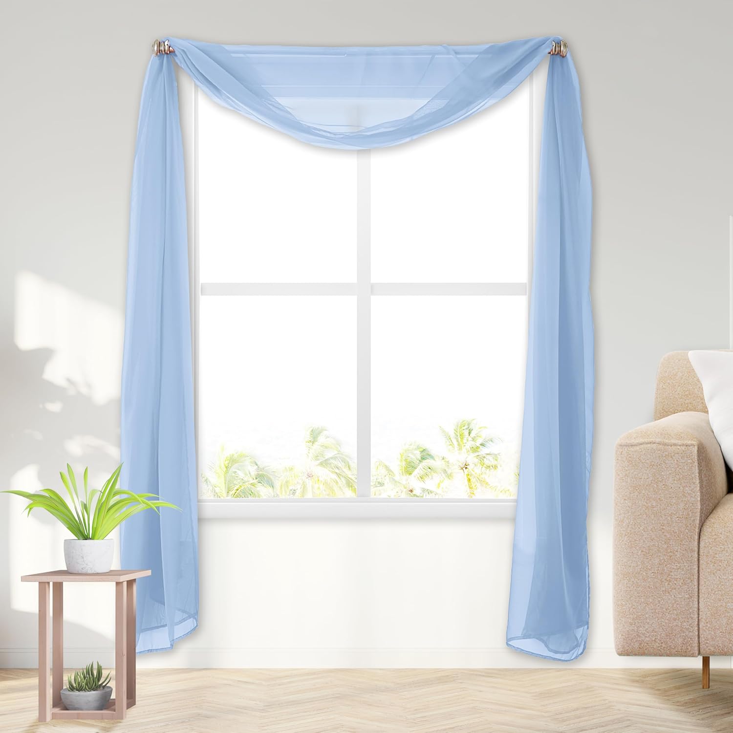 sheer decor window treatments