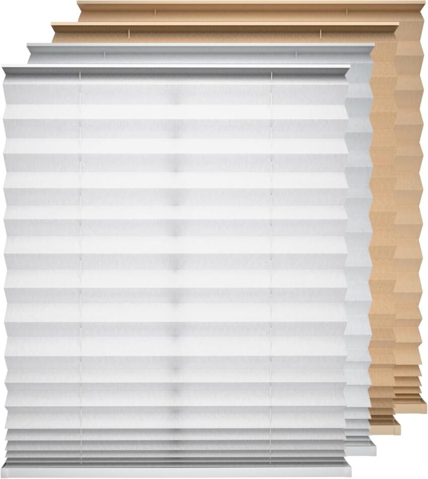 pleated shades