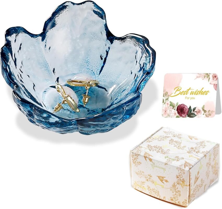 blue decor accessories