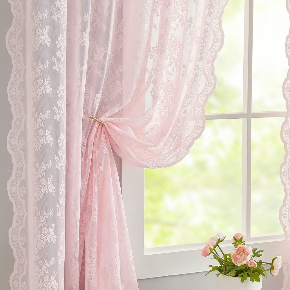 girl decor window treatments