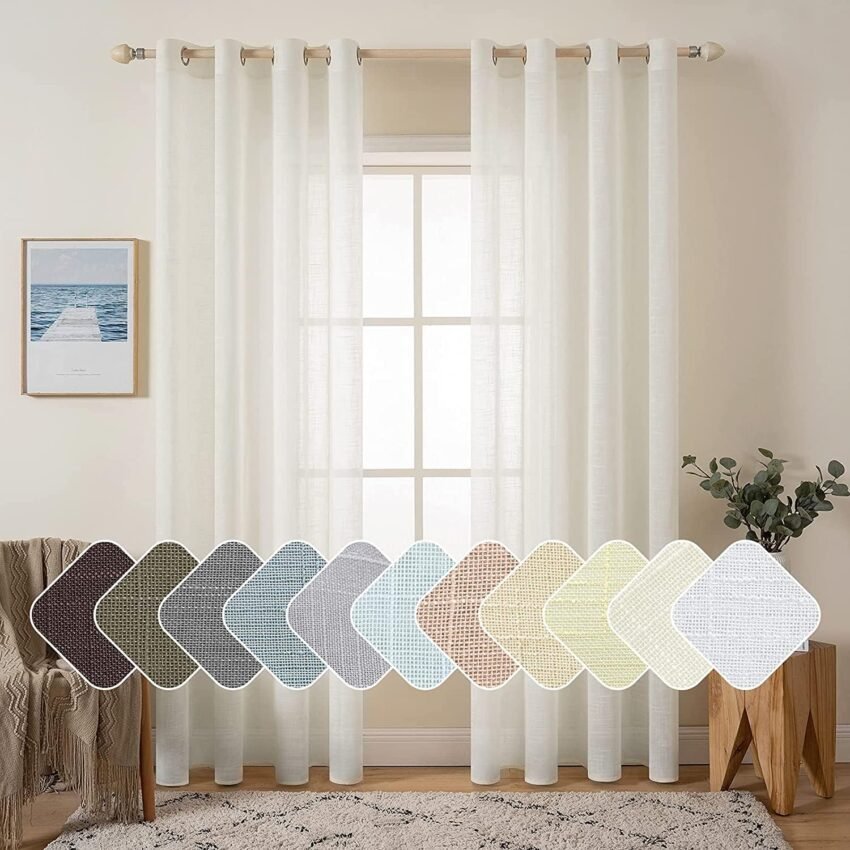 sheer decor window treatments
