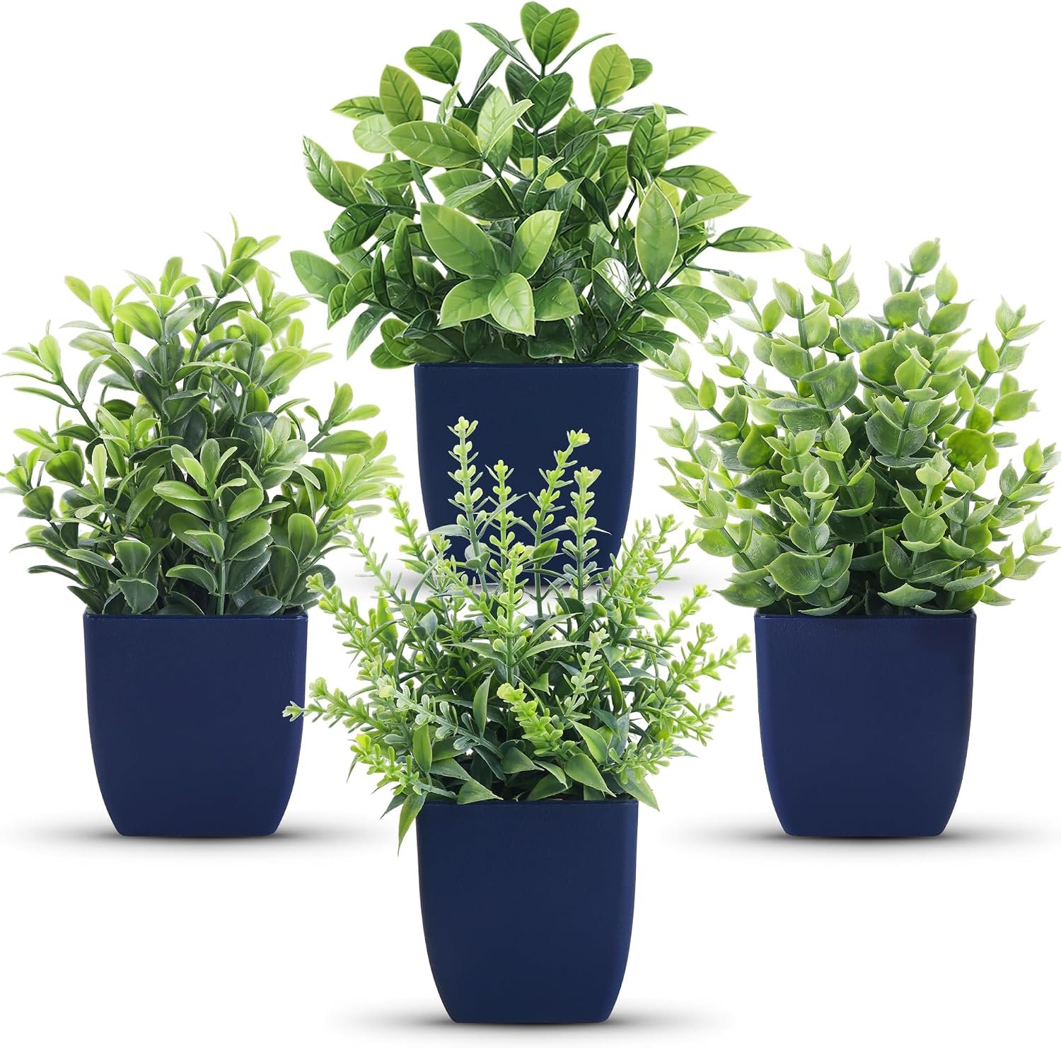 blue decor accessories