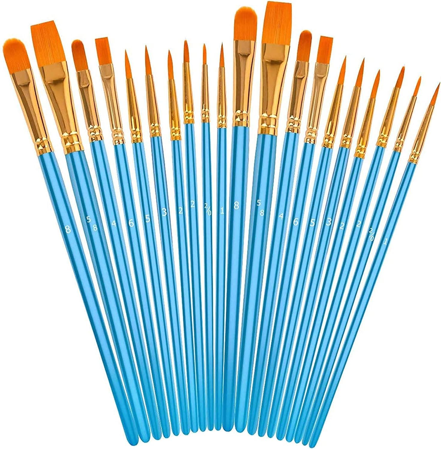 Amazon Basics Paint Brush Sets
