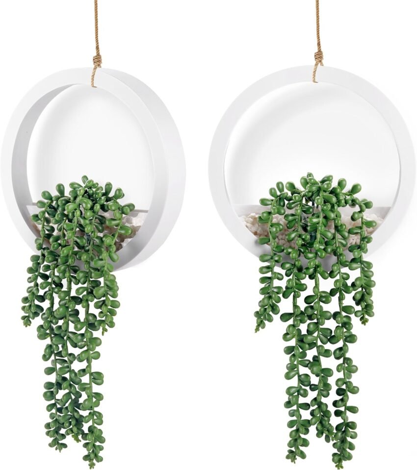 white decor accessories