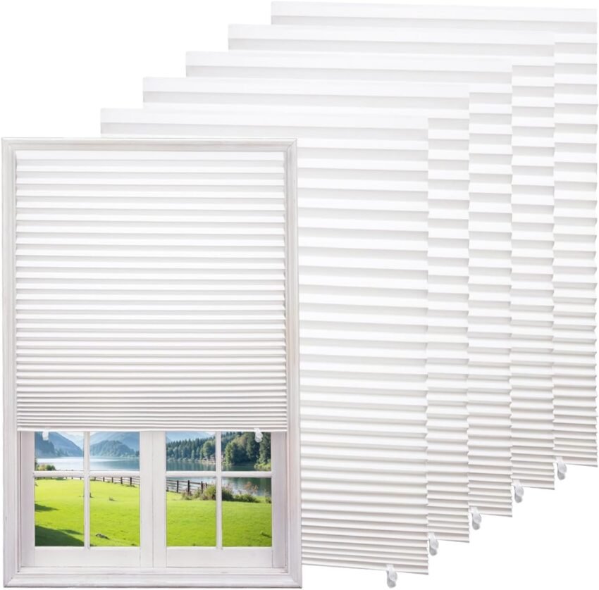 pleated shades