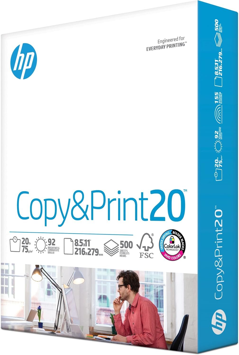 Amazon Basics 20lb Copy Printer Paper