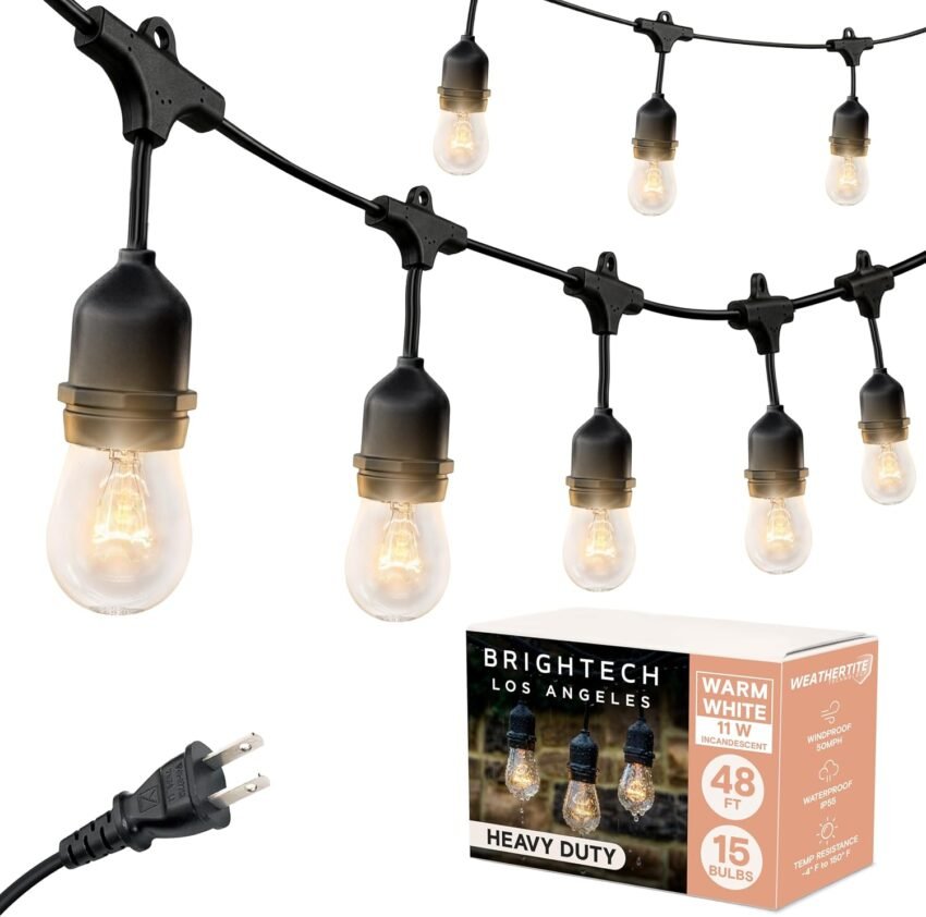 Amazon Basics Heavy Duty String Lights
