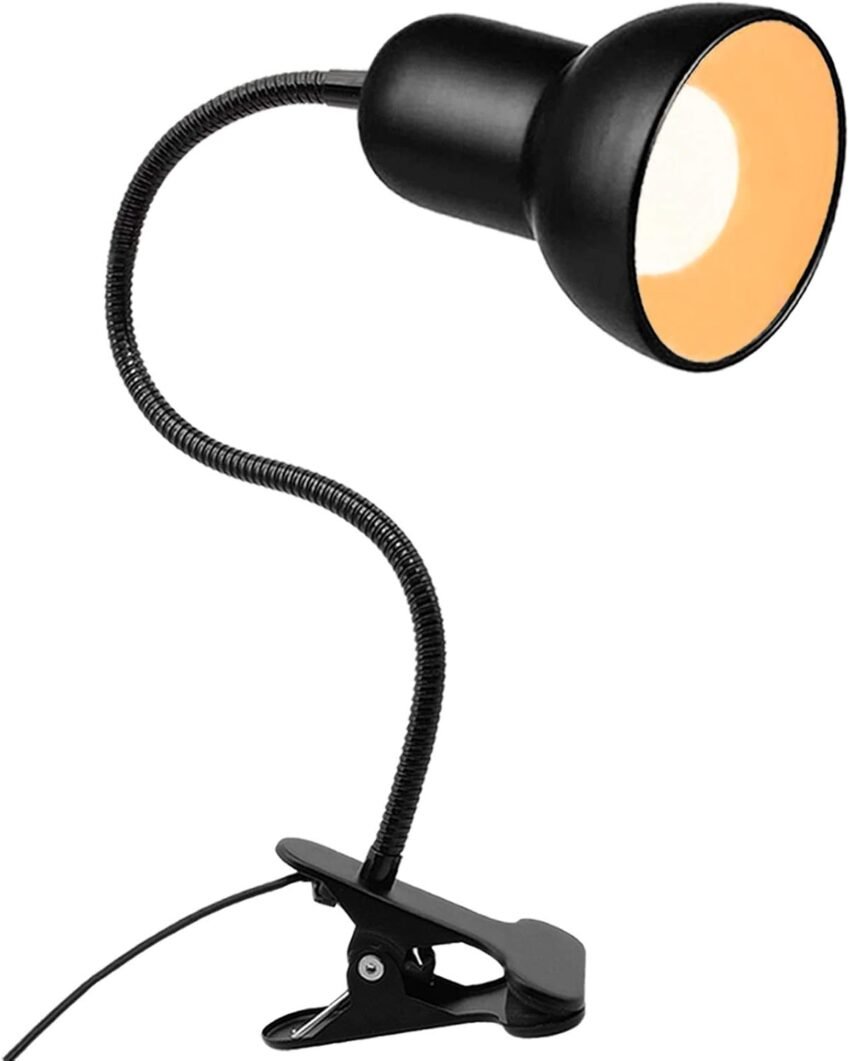 Amazon Basics Clip-On Desk Lamps