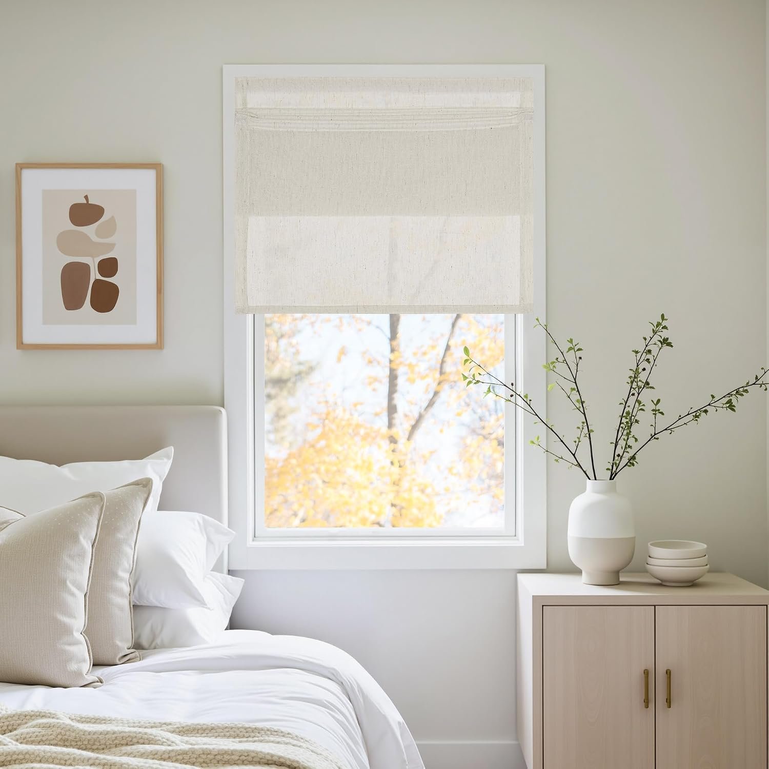 Roman shades