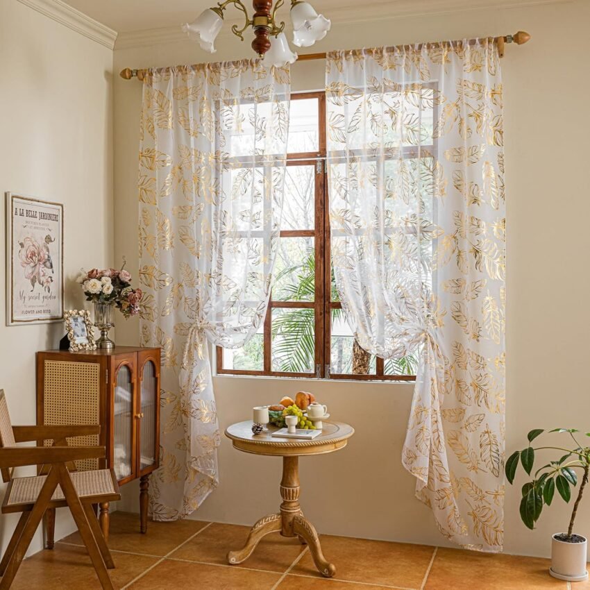 sheer decor window treatments