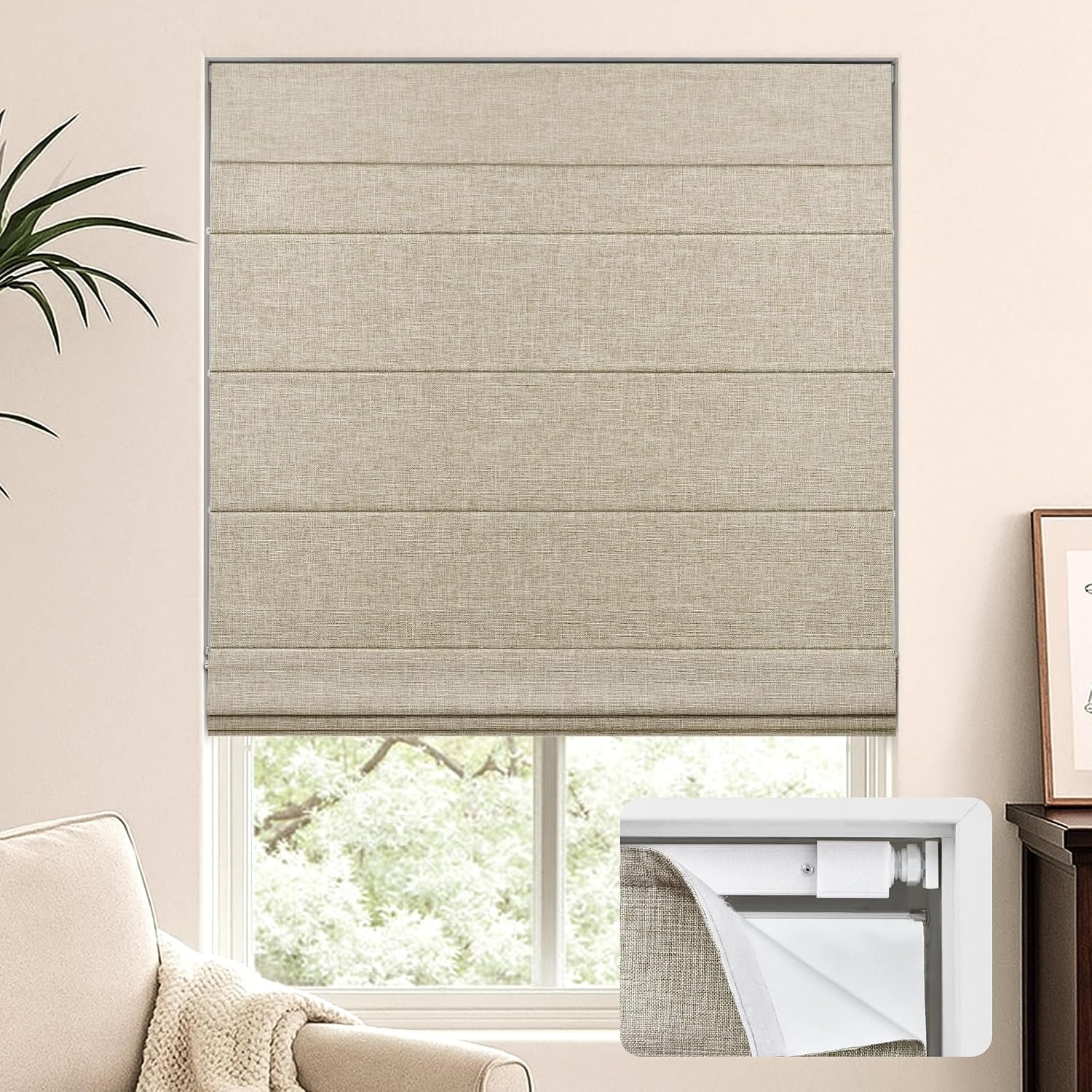 Roman shades