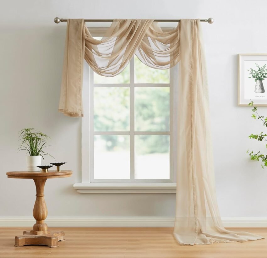 sheer decor window treatments