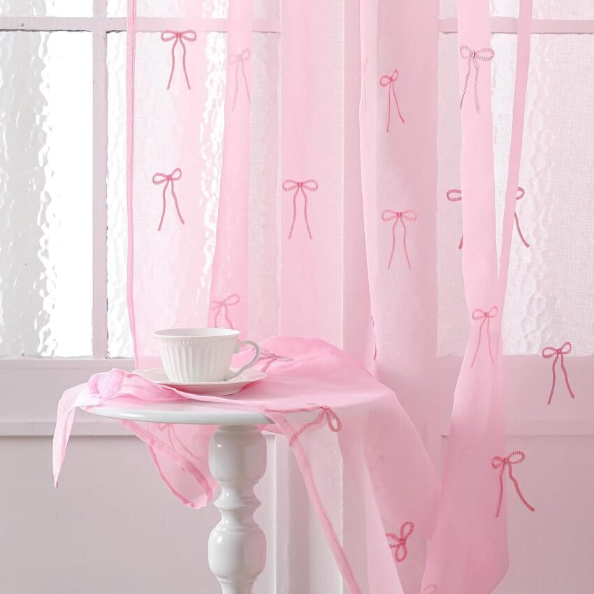girl decor window treatments