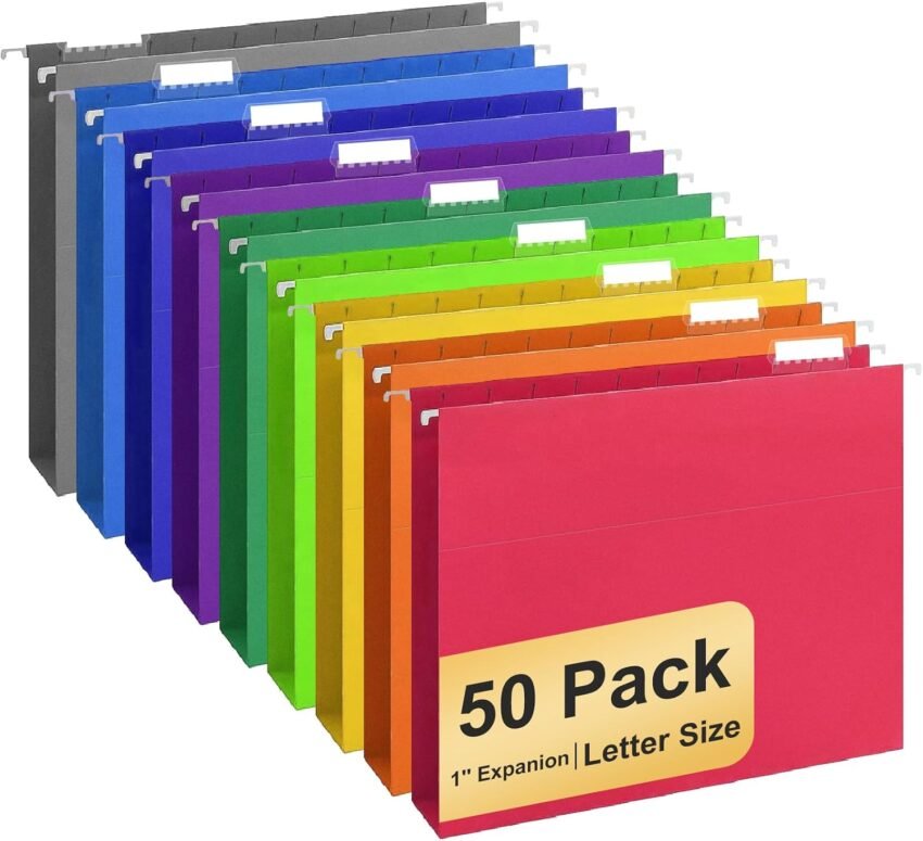 Amazon Basics Hanging File Folders