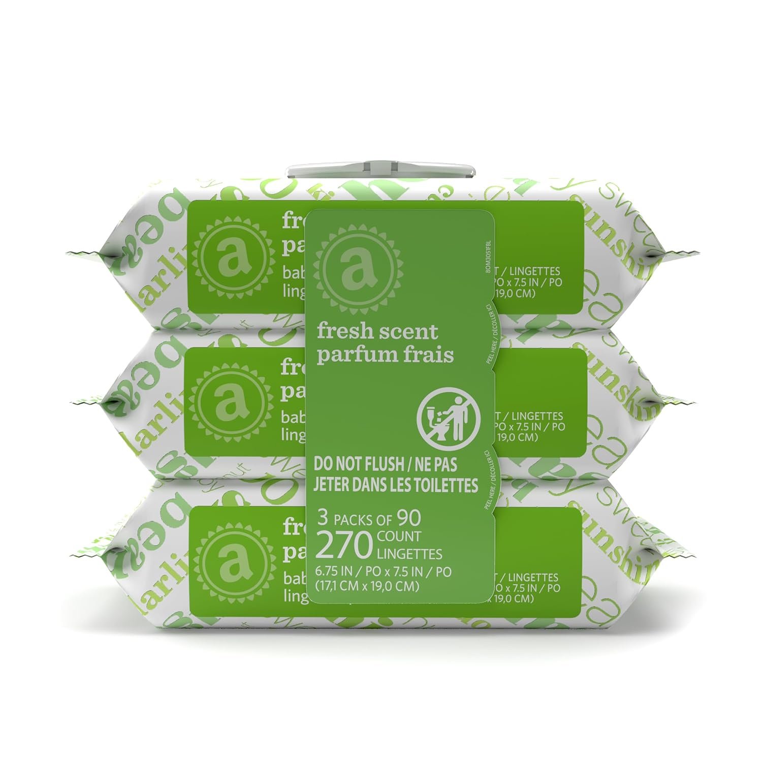 Amazon Basics Multi-pack Wet Wipes