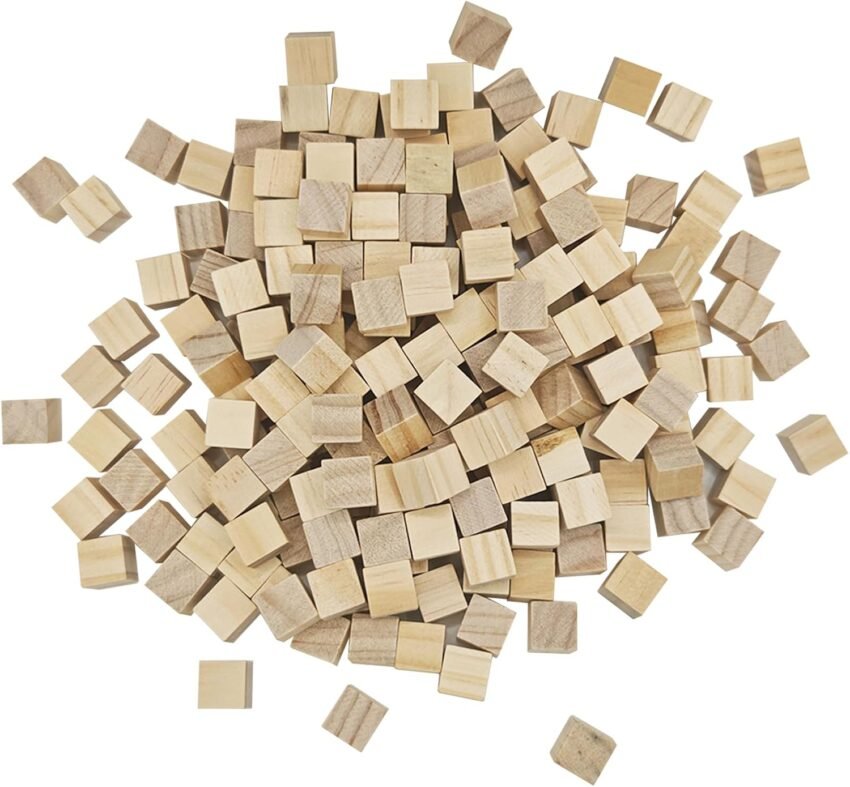 Amazon Basics Wooden Building Blocks