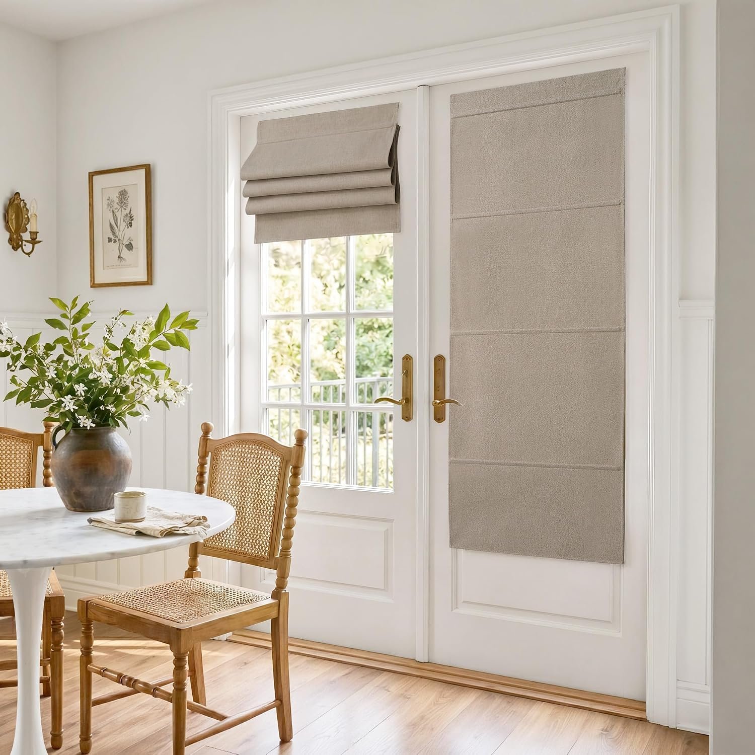 Roman shades