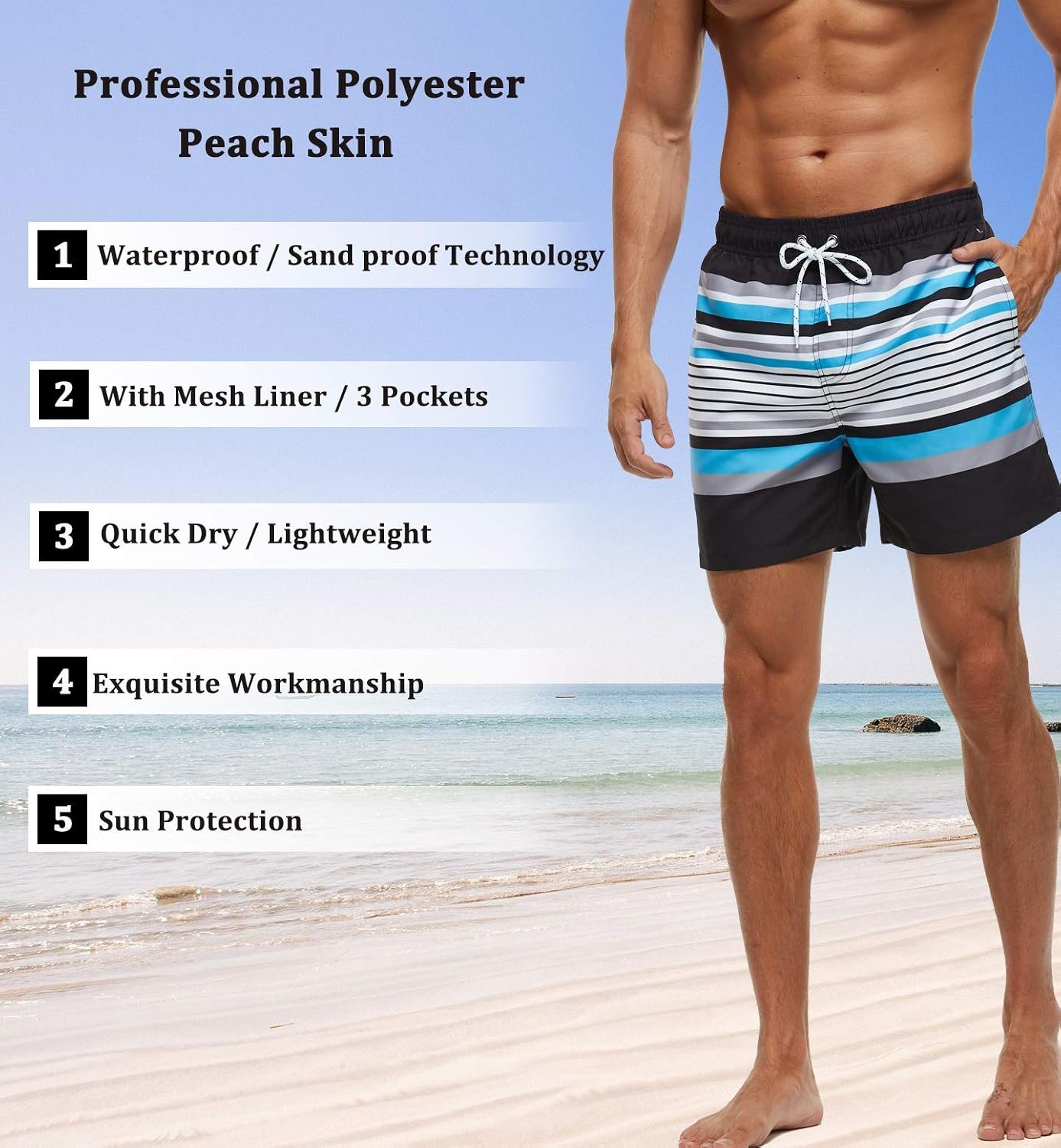 Amazon Essentials Swim Trunks