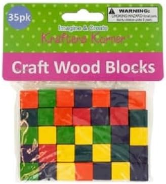 Amazon Basics Wooden Building Blocks