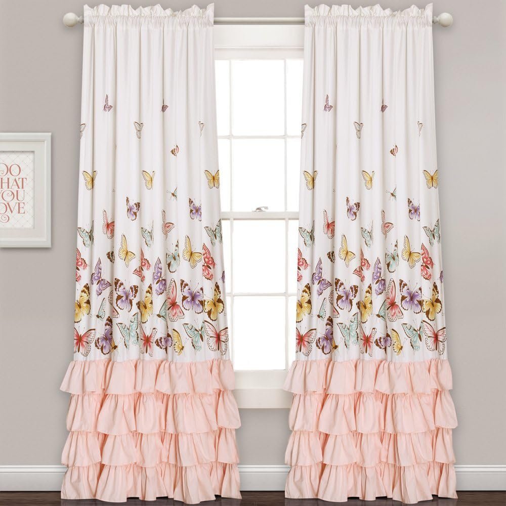 girl decor window treatments