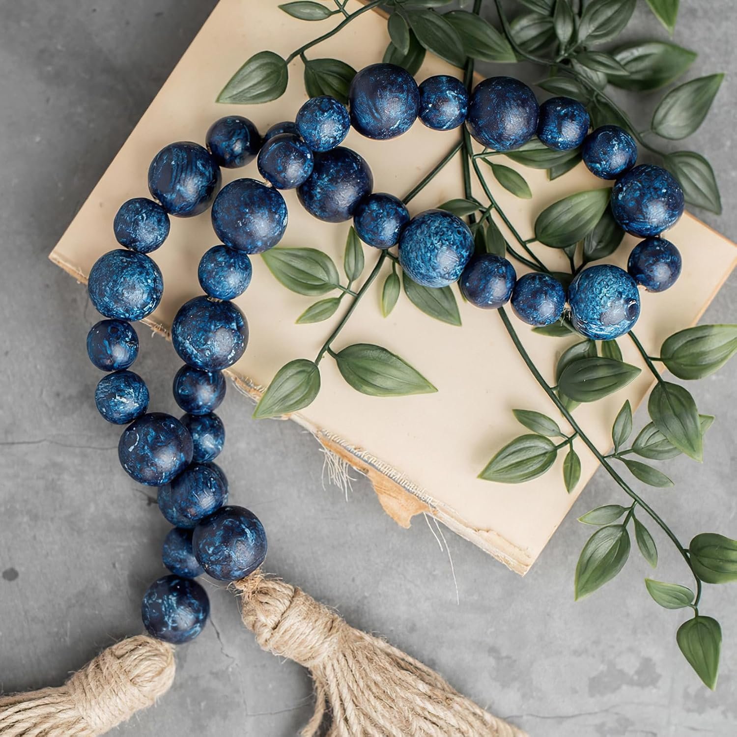 blue decor accessories
