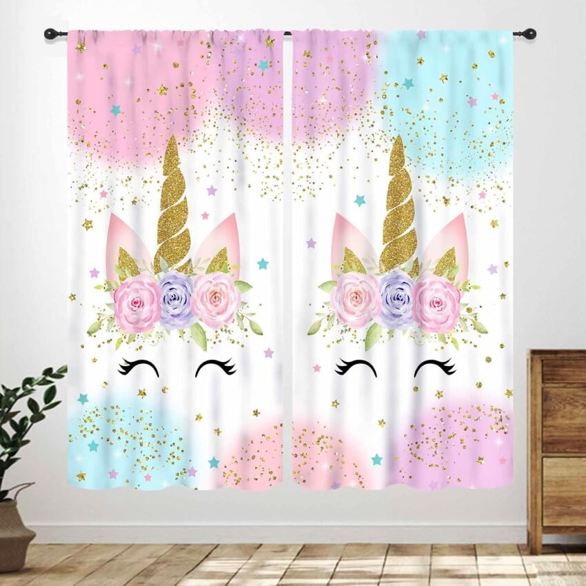 girl decor window treatments
