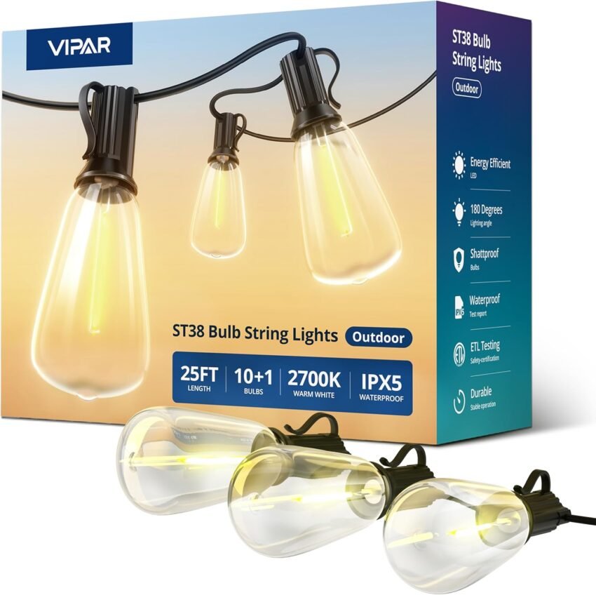 Amazon Basics Heavy Duty String Lights