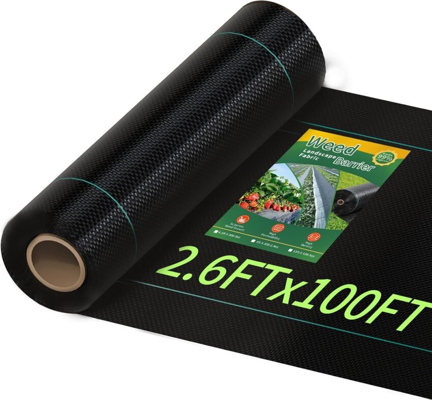 Amazon Basics Fabric Weed Barriers