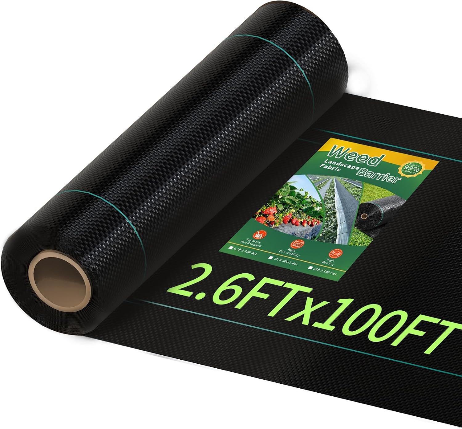 Amazon Basics Fabric Weed Barriers
