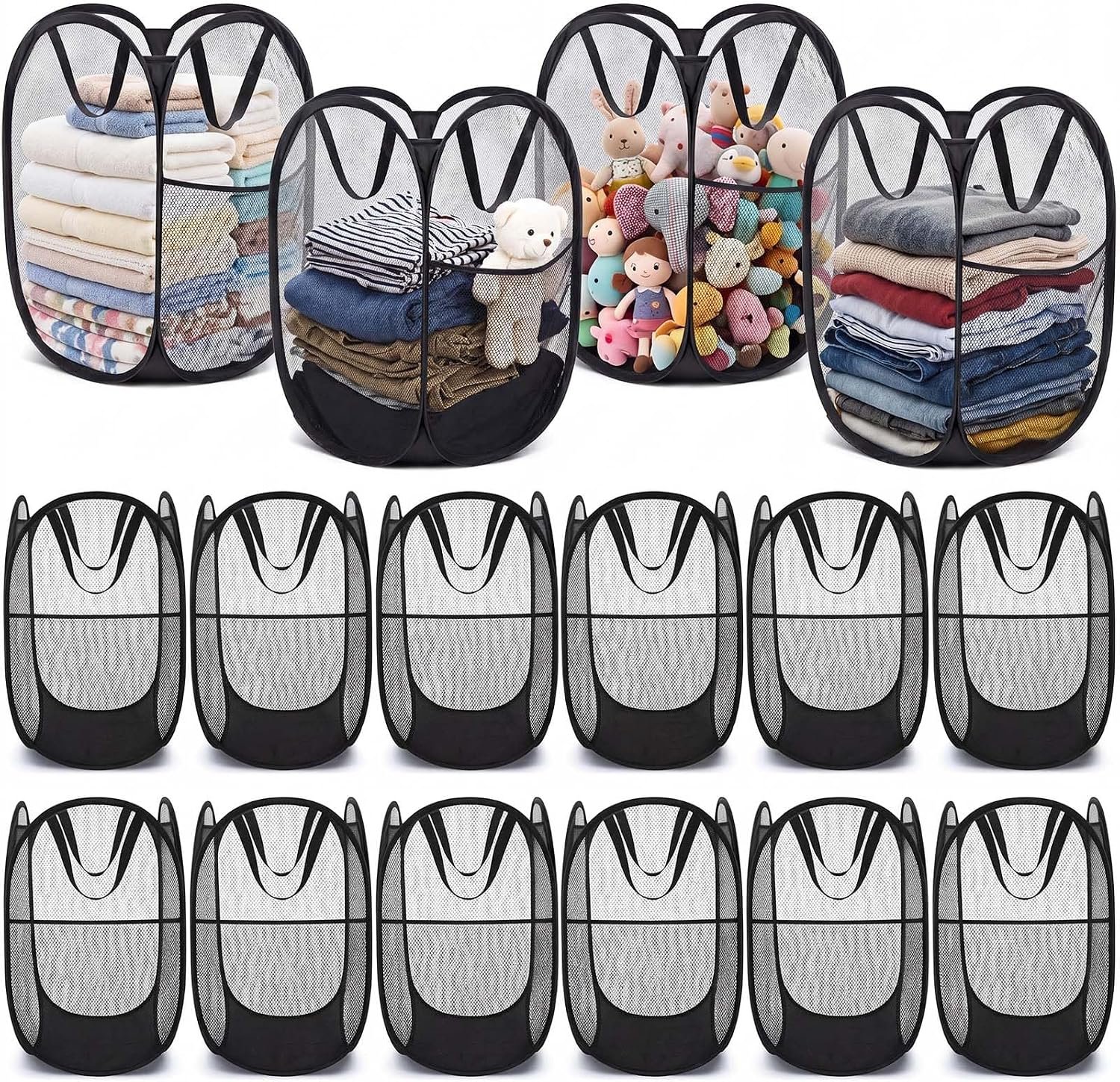 Amazon Basics Pop-Up Laundry Hampers