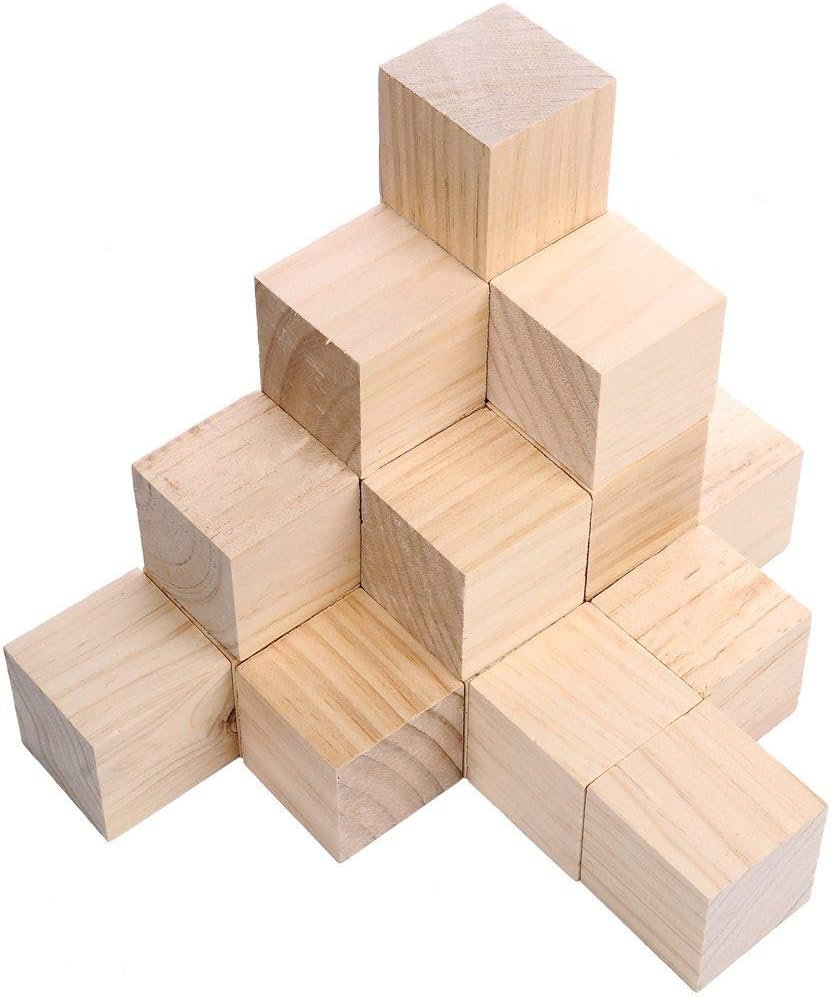 Amazon Basics Wooden Building Blocks