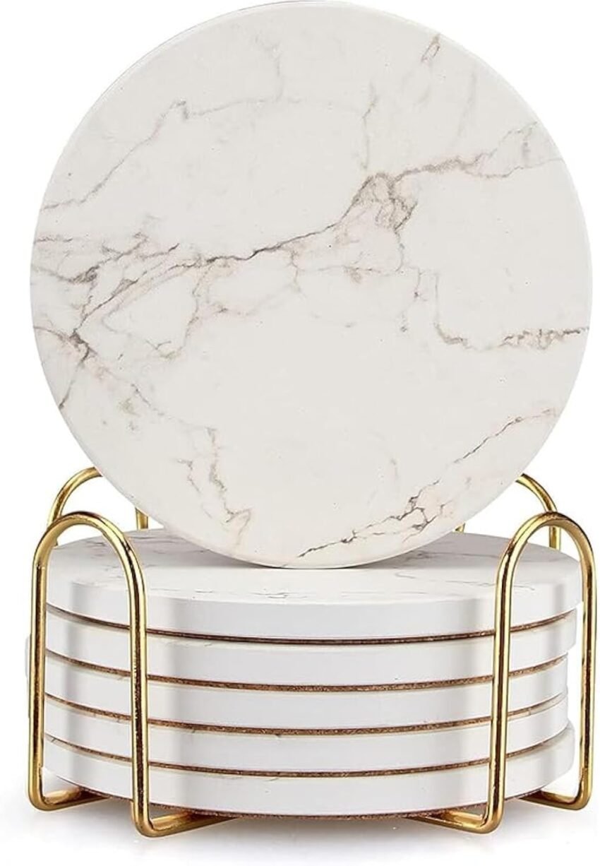 white decor accessories