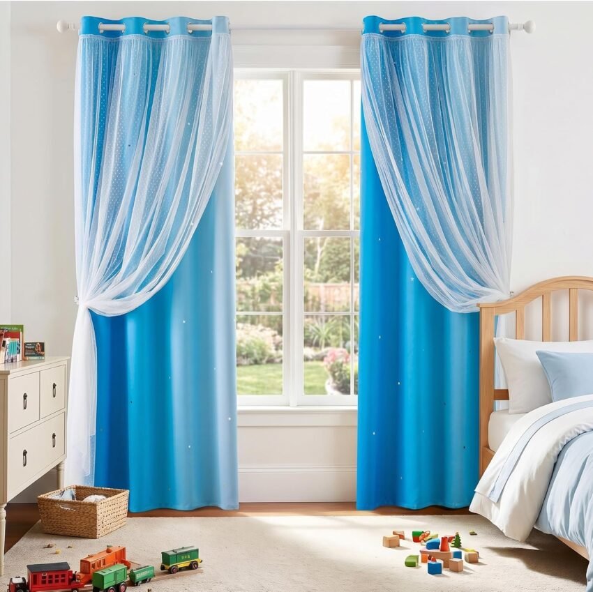 girl decor window treatments
