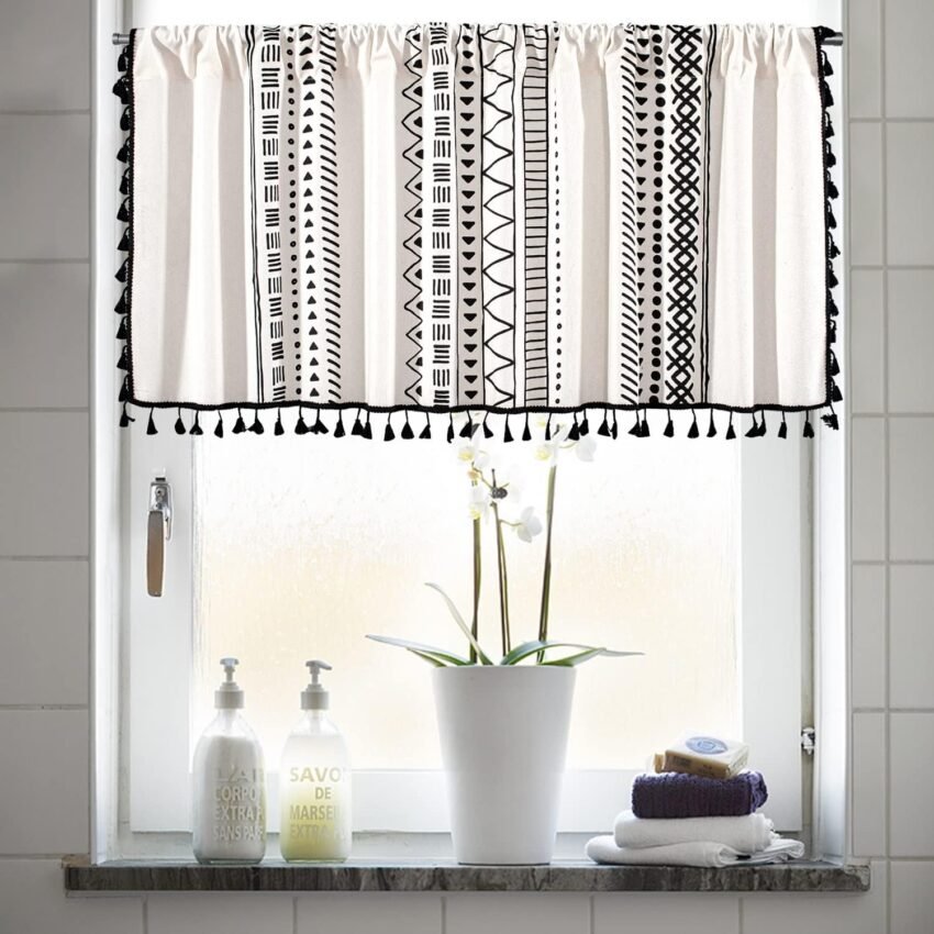bathroom decor window treatments